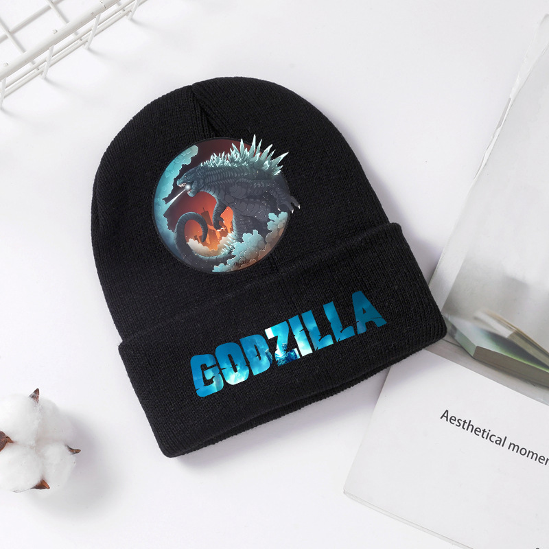 Godzilla czapka z dzianiny zim – Winter Clothing Kids recenzja i cena