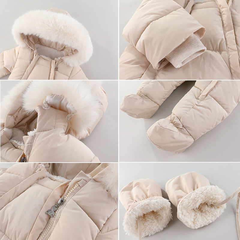 Zimowy kombinezon dla noworodk – Winter Clothing Baby Girl recenzja i cena